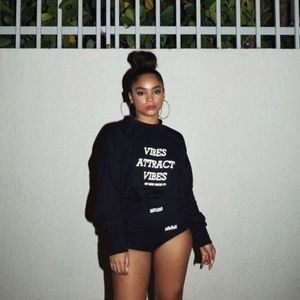 My mum made it sweater and shorts set